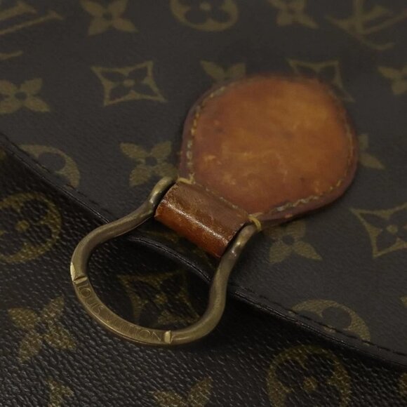 LOUIS VUITTON Monogram Saint Cloud GM Shoulder Bag M51242 LV Auth 138607 - Picture 10 of 16